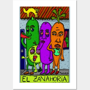 Zanahoria Posters and Art